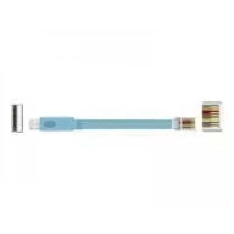Delock cable adaptador de consola USB 2.0 a serie RS-232 RJ45, 3 m, azul