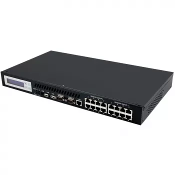 Central ALLNET MSR ALL5000v2 incl. 16 puertos de sensor y 48,30cm (19) para automatización de edificios IP (ALL5000v2)