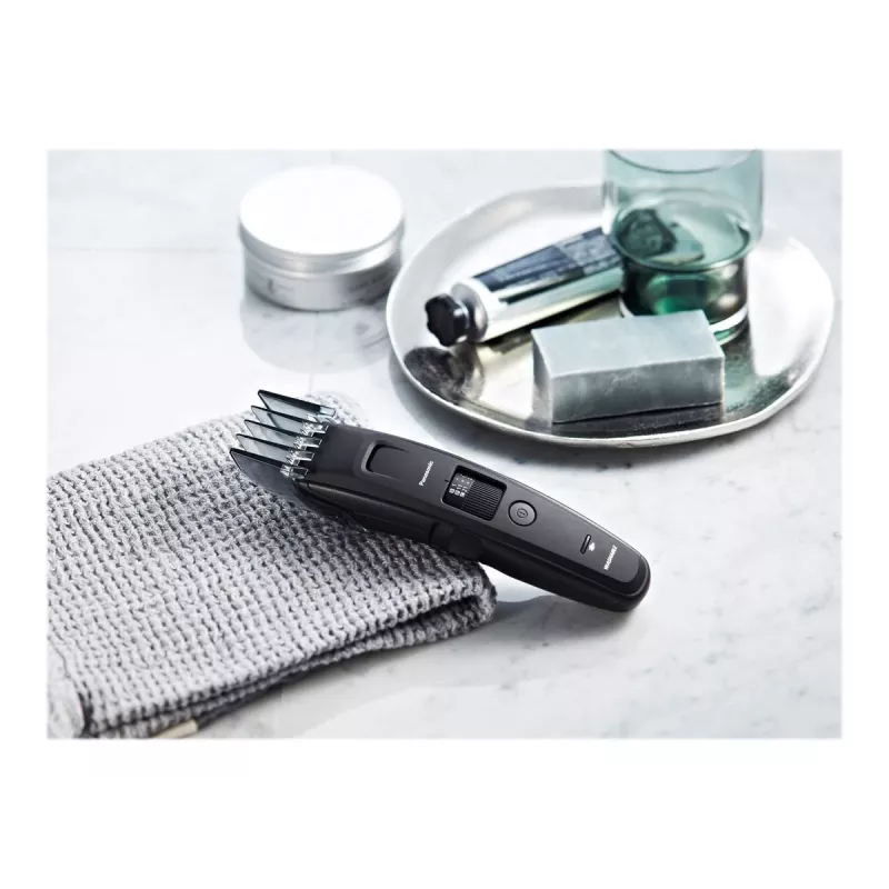 Panasonic | Recortadora de barba | ER-GB86-K503 | Inalámbrica | Número de ajustes de longitud 57 | Precisión de ajuste 0,5 mm | Negro