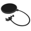 Micrófono para PC con cable MEDIA-TECH MT397K con entrada XLR, soporte de mesa, cable de 2,4 m, 20–20000 Hz, sensibilidad -32 dB