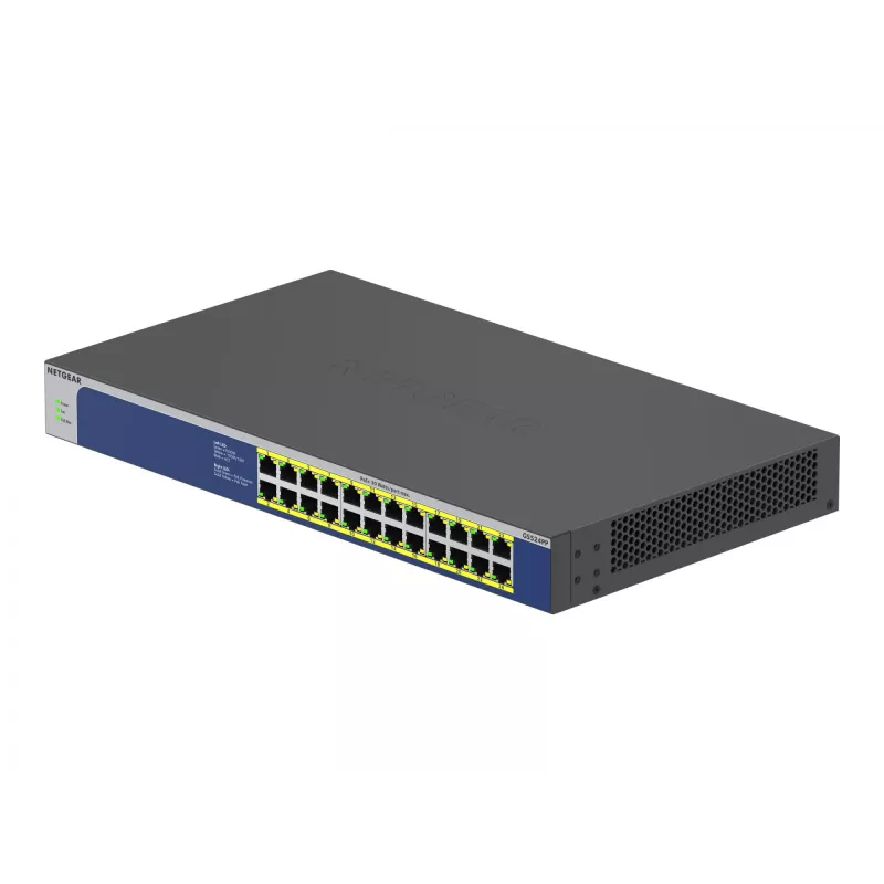 NETGEAR GS524PP Switch no gestionado Gigabit Ethernet (10/100/1000) Power over Ethernet (PoE) gris