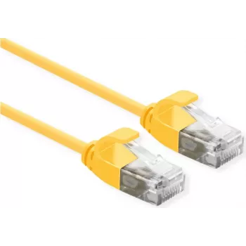 ROLINE 21.15.3921 cable de red amarillo 0,3 m Cat6a U/UTP (UTP) (21.15.3921)