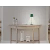 Beper P201UTP115 lámpara de mesa LED recargable, 1,5 W, interruptor táctil, regulable, adaptador para botella de 33 mm, resistente al agua, verde