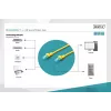 Cable de parcheo Digitus CAT 5e U/UTP DK-1512-050/Y 5 m amarillo