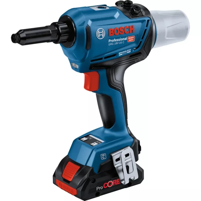 Bosch 0 601 9K5 001 remachadora eléctrica negra, verde 3,2,4,4,8,5,0,5,6 mm 16000 kN