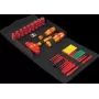 Juego de herramientas para mecánico Wera 05006632001 25 herramientas rojo amarillo