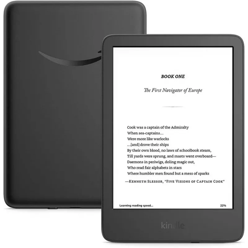 Amazon Kindle lector de libros electrónicos 11.ª generación 16 GB Wi-Fi negro
