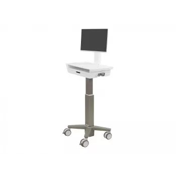 Carro multimedia Ergotron CareFit Slim 2.0 Gris Blanco Aluminio Plástico Acero