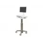 Carro multimedia Ergotron CareFit Slim 2.0 Gris Blanco Aluminio Plástico Acero