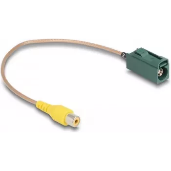 Cable DeLOCK FAKRA conector hembra a RCA conector hembra RG-179 32 cm