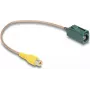 Cable DeLOCK FAKRA conector hembra a RCA conector hembra RG-179 32 cm