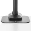 Maclean MC-929 placa de refuerzo de sobremesa para soportes de monitor de escritorio, negro