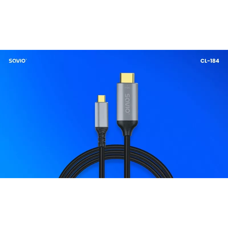 Cable USB-C a HDMI v2.0b, 3m, cobre CL-184