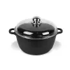 Olla con tapa Maestro MR-4616C 16 cm 1 l Negra