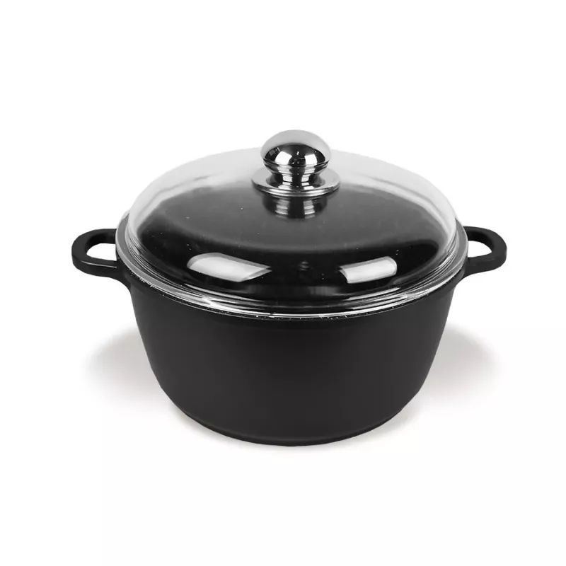 Olla con tapa Maestro MR-4616C 16 cm 1 l Negra