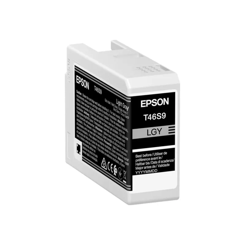 Cartucho de tinta Epson UltraChrome Pro 10 T46S9 gris claro – pigmento original gris claro