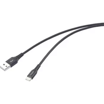 Cable USB Renkforce RF-6872332 Negro