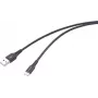 Cable USB Renkforce RF-6872332 Negro