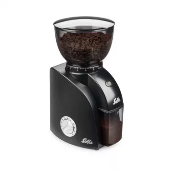 Molinillo de café Solis Scala Zero Static 135 W negro plata