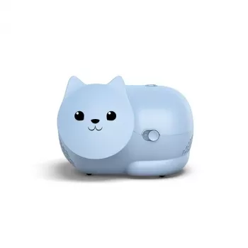 Nebulizador de malla Omron Nami Cat NE-C303K-KDE — inhalador de mesa, 0,35 ml/min, para niños y adultos, azul, B235 × T148 × H157 mm