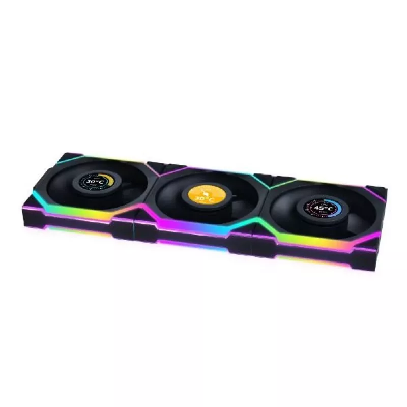 LIAN LI UNI FAN SL Wireless 120 ARGB Negro pack de 3