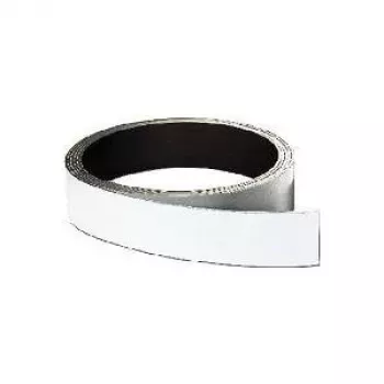 Cinta magnética Franken LS50 0,8 mm de grosor 50 mm x 10 m blanca