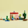 LEGO Minecraft set 21275 casa selvática TNT juguete de construcción, 287 piezas, 2 minifiguras, a partir de 8 años