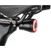 Rockbros Q5 luz trasera negra para bicicletas con sistema STOP inteligente