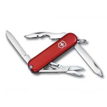 Navaja multiusos Victorinox Rambler hoja Clip-Point 5,8 cm roja