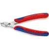Knipex Super-Knips 78 23 125 Alicate de corte lateral para electrónica y mecánica de precisión sin bisel 125 mm
