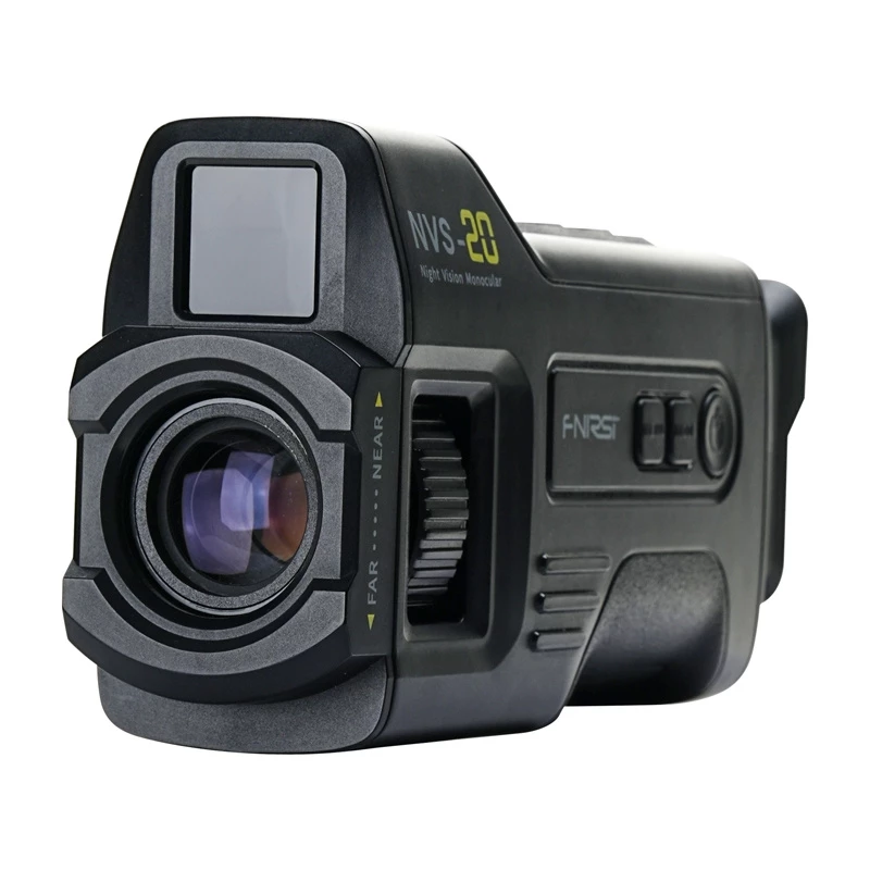 Visor nocturno digital Fnirsi NVS-20 con grabación 4K-HD — grabadora de mano portátil