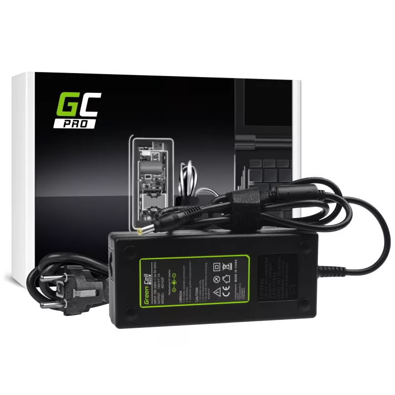 Adaptador Green Cell AD102P universal 135 W, 19 V, 7,1 A, negro, para portátiles