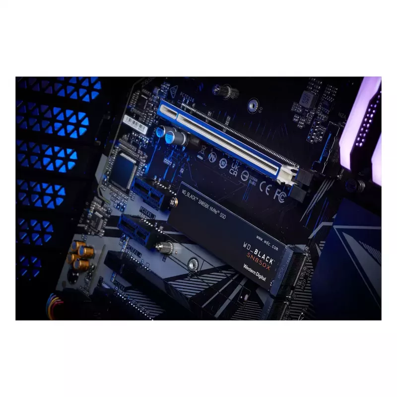 WD_Black SN850X NVMe SSD WDBB9G0010BNC - SSD - 1 TB - interno - M.2 2280 - PCIe 4.0 (NVMe) - negro
