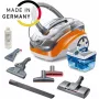 Aspirador de suelo THOMAS Aqua + Pet & Family 1,8 L — Aspirador en seco y húmedo, 1700 W, naranja/gris
