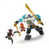 LEGO NINJAGO Set 71827 Mech traje de combate de Zane, 92 piezas, 2 minifiguras, altura 100 mm, edad 6+