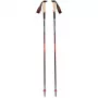 Bastones de trekking Pursuit Carbon Z, máquina de fitness antracita/naranja, 1 par, 120 cm