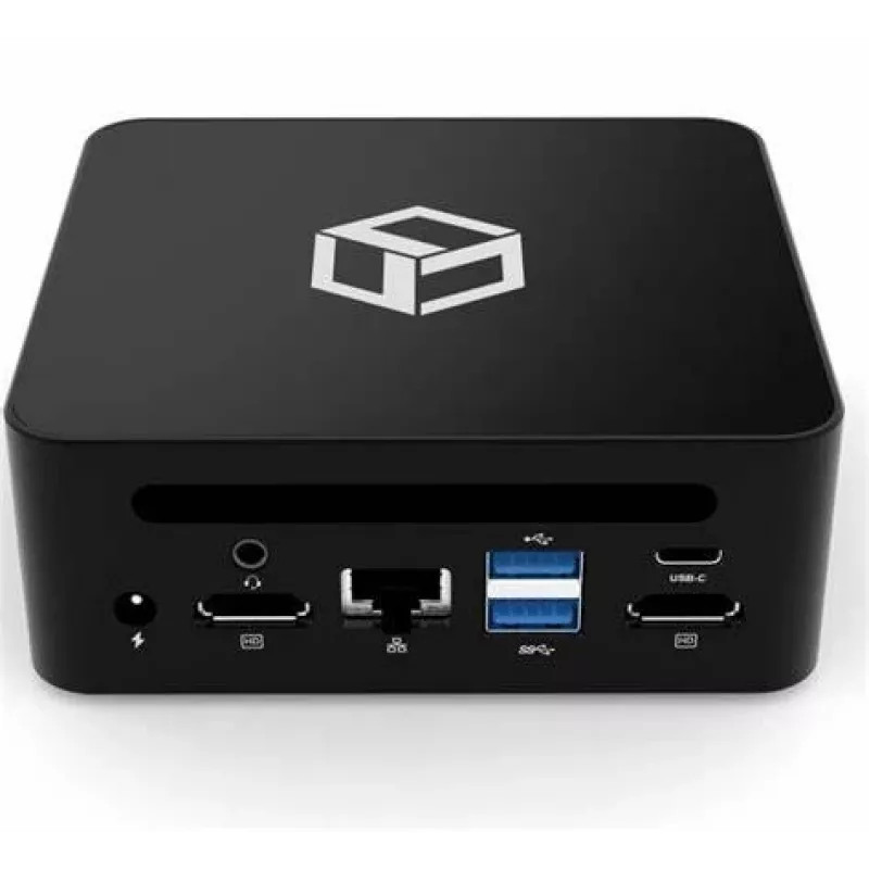 Mini PC Qoobe AP12450 i5-12450H/16GB/SSD 1TB/Win 11 Pro Negro