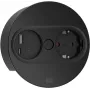 Unidad de enchufe tipo F + USB A + USB C Bachmann 946.204 acero inoxidable