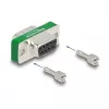 Filtro antiparasitario RF/EMI DeLOCK D-Sub de 9 contactos macho a hembra dorado