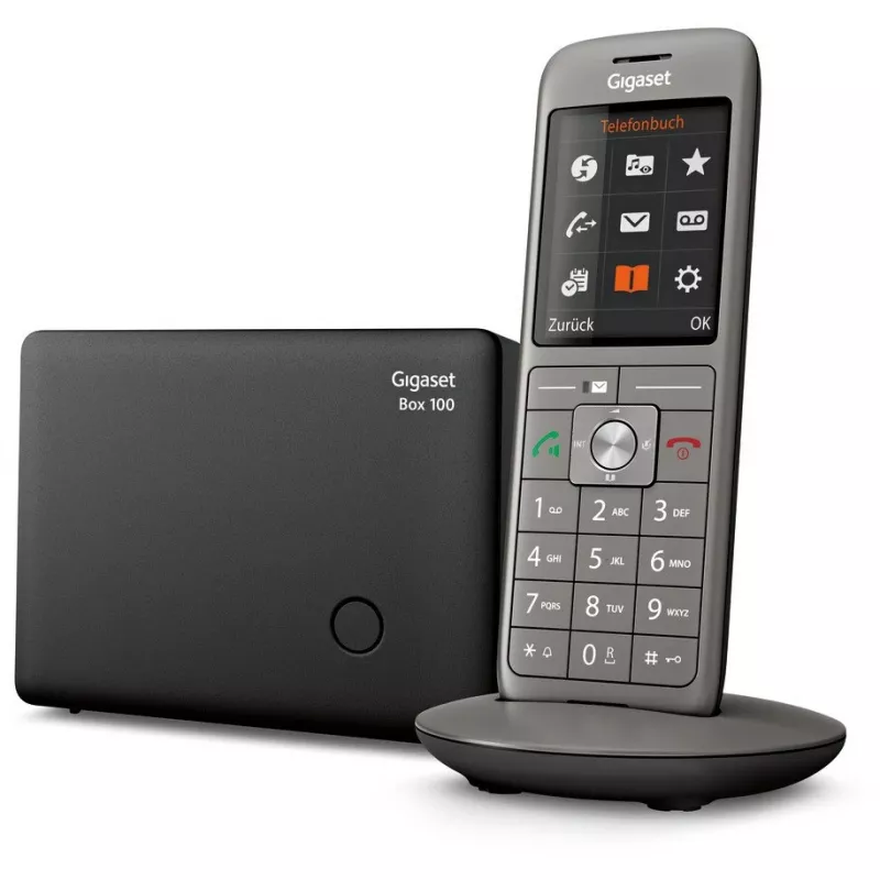Teléfono inalámbrico Gigaset CL660 antracita