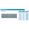 Makita F-31957 Clavos Brad, 1,2 x 50 mm, 5000 uds.