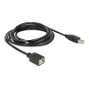 Cable USB DeLOCK USB2.0-B 2 m USB B negro