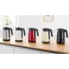 Hervidor eléctrico Bosch TWK7L464 – capacidad 1,7 L, 2400 W, rojo, carcasa de plástico