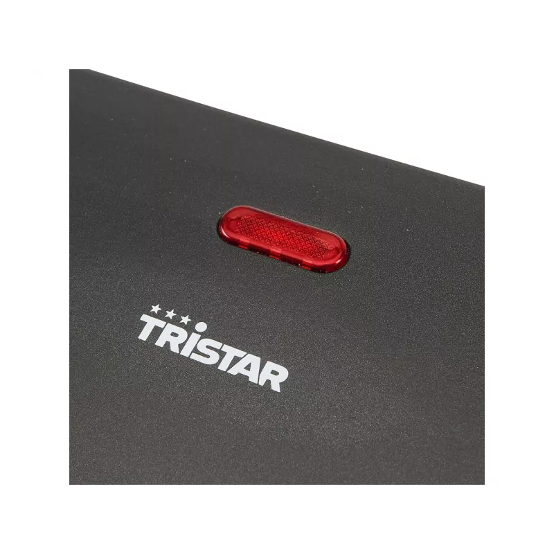 Parrilla de contacto Tristar GR-2650 700W negra acero inoxidable rectangular