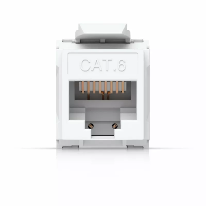 UBIQUITI CAT6 KEYSTONE JACK, 12ER-PACK. KEYSTONE SIN HERRAMIENTAS PARA CONECTAR UNA TOMA CAT6-ETHERNET-BUCHSE SIN USAR HERRAMIENTA DE PUNCH-DOWN O CRIMPADO