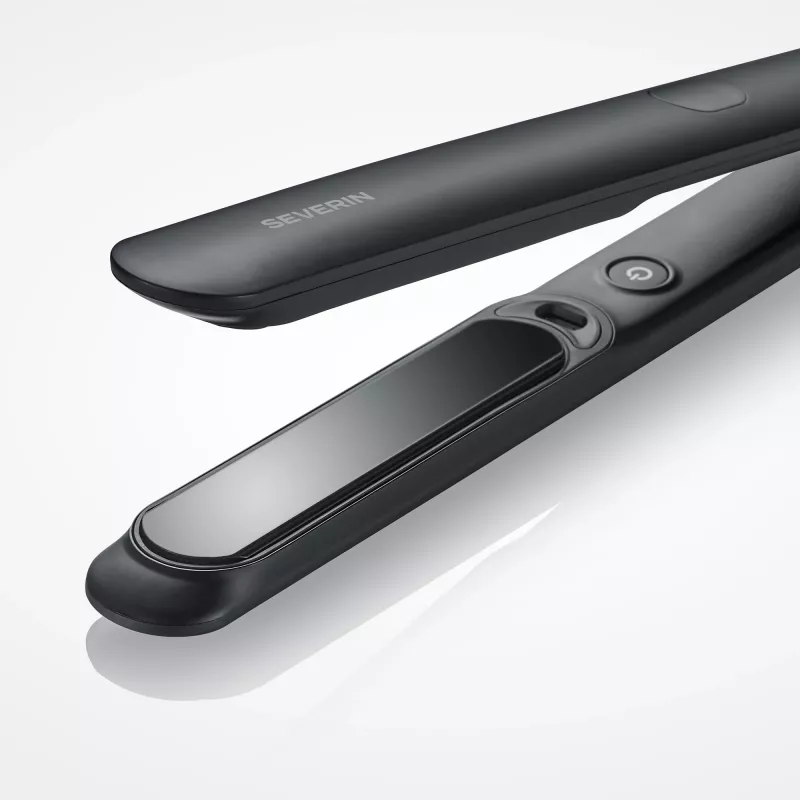 Severin HG 622 plancha de pelo, negro/gris