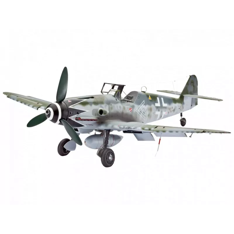 Modelo de avión de plástico REVELL Messerschmitt Bf109G-10 Erla escala 1:32