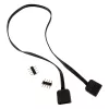 Cable de alimentación Akasa AK-CBLD06-30BK