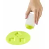 Plastilina Wonder Factory Never Dry Dough, verde lima, rosa