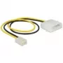 Cable de alimentación interno DeLOCK 83659 0,3 m Molex 3 pines